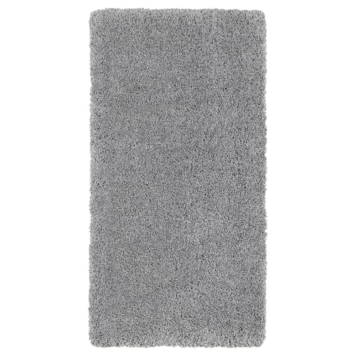 VOLLERSLEV Tapis à poils longs, gris, 2 ' 7 "x4 ' 11 "