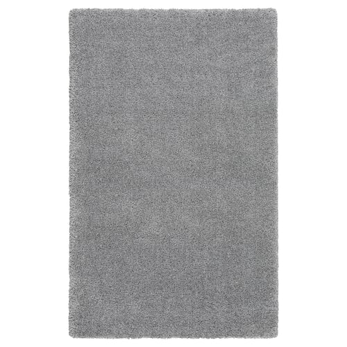 VOLLERSLEV Tapis à poils longs, gris, 6 ' 7 "x9 ' 10 "