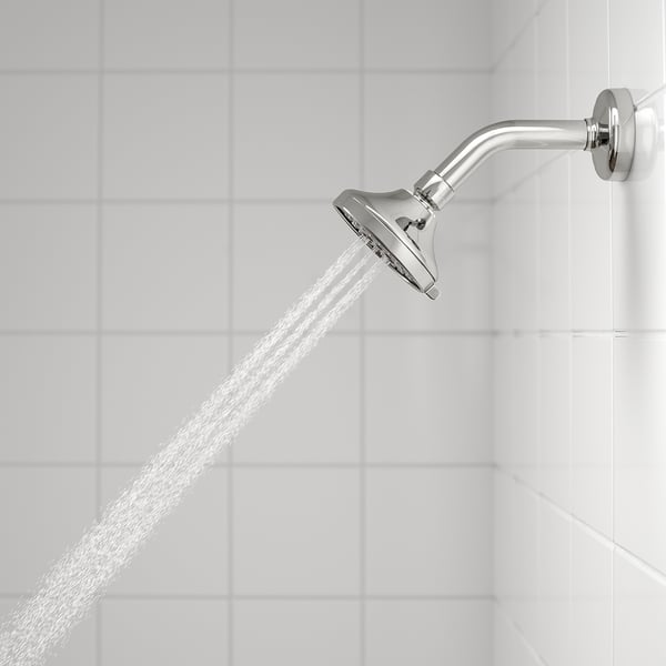 VOXNAN Ens bain/dche av mitigeur thermo, chromé