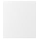 VOXTORP Porte arm inf angle 2p, gauche blanc mat, 13x30 "