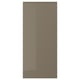 VOXTORP Porte, ultrabrillant gris-brun foncé, 18x40 "