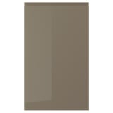 VOXTORP Porte, ultrabrillant gris-brun foncé, 18x30 "
