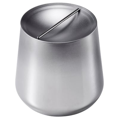 AFTONHAJ Gefäß mit Deckel, Edelstahl, 1.5 l