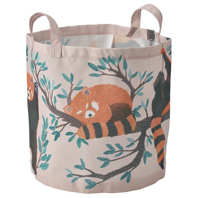 ALPTALL Beutel, rosa/rotes Pandamuster, 53 l