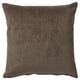 ÅSVEIG Kissenbezug, graubraun, 50x50 cm