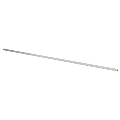 BASKETORP Wandabschlussleiste, stahlfarben/Aluminium