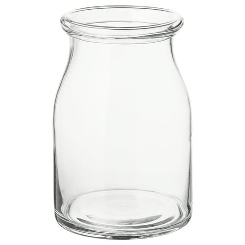BEGÄRLIG Vase, Klarglas, 29 cm