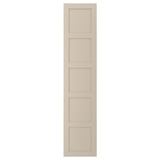 BERGSBO Tür, graubeige, 50x229 cm