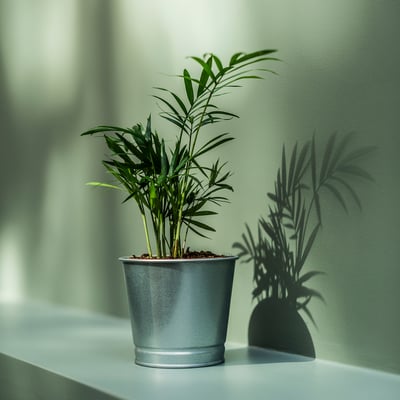 BINTJE Übertopf, verzinkt, 9 cm