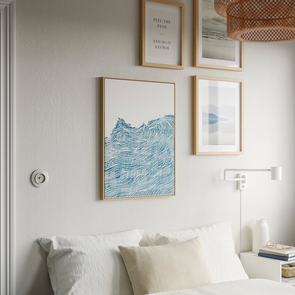 BLODFLÄDER Bild, Nazaré, 50x70 cm