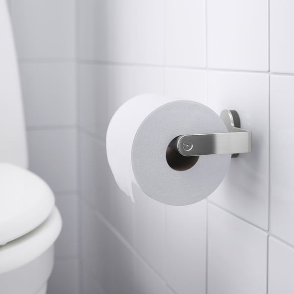 BROGRUND Toilettenpapierhalter, Edelstahl