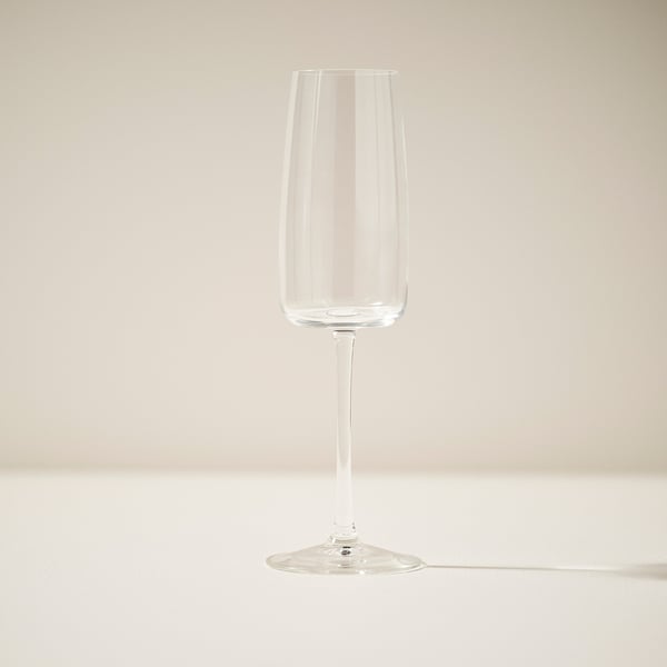 DYRGRIP Sektglas, Klarglas, 25 cl