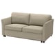 EKHOLMA 2er-Bettsofa, Hemmesta graubeige