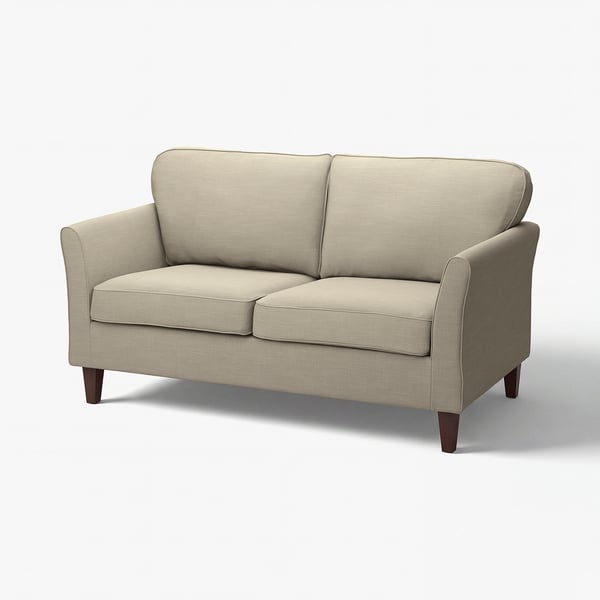 EKHOLMA 2er-Sofa, Hemmesta graubeige