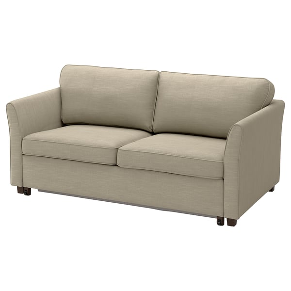 EKHOLMA Bezug 2er-Bettsofa, Hemmesta graubeige