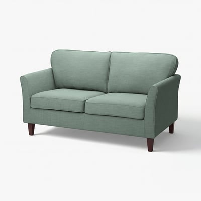 EKHOLMA Bezug 2er-Sofa, Hemmesta graugrün
