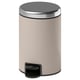 EKOLN Abfalleimer, beige, 3 l