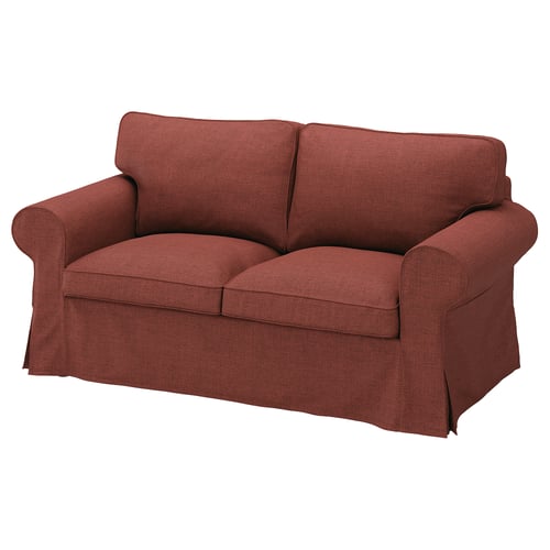 EKTORP Bezug 2er-Sofa, Kilanda braunrot