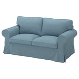 EKTORP Bezug 2er-Sofa, Naggen graublau