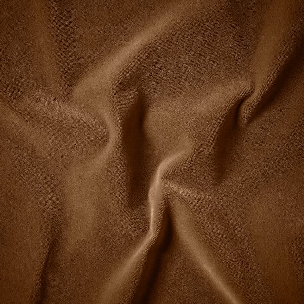 EKTORP Hocker mit Aufbewahrung, Alhamn dunkel gelbbraun