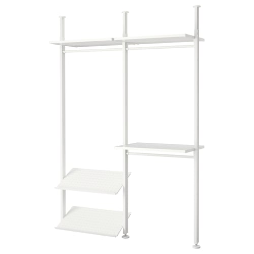 ELVARLI Schrankkombination, weiß, 175x51x222-350 cm