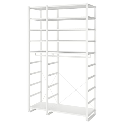 ELVARLI Schrankkombination, weiß, 125x55x216 cm