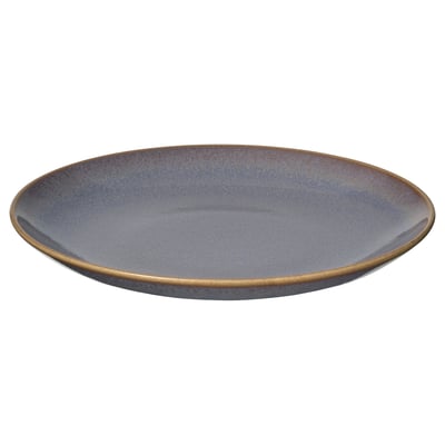 FÄRGKLAR Dessertteller, lila, 20 cm