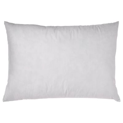 FJÄDRAR Innenkissen, grau, 40x58 cm