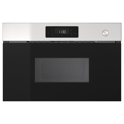 FRILLESBO Einbaumikrowelle, IKEA 300 stahlfarben