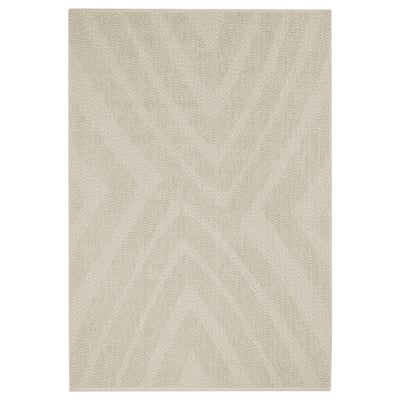 FULLMAKT Teppich flach gewebt, drin/draußen, beige/meliert, 170x240 cm