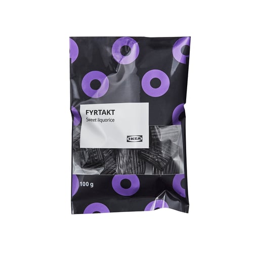 FYRTAKT Süßlakritze, 100 g