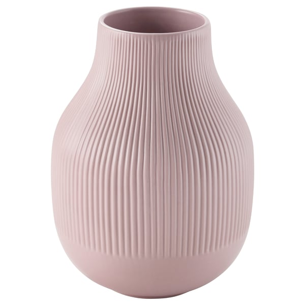 GRADVIS Vase, rosa, 21 cm