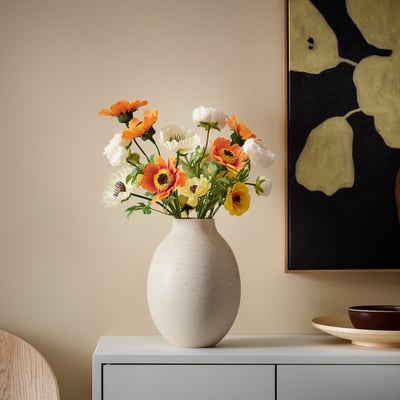 GULDSPETT Kunstblume, Papier/Ringelblume orange, 50 cm