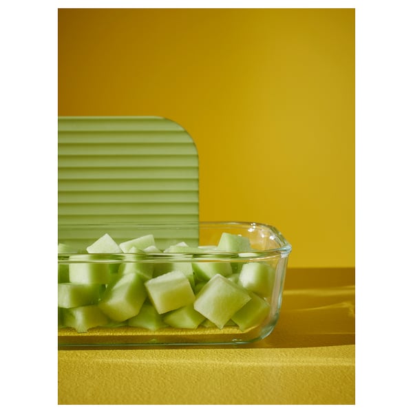 HAVSTOBIS Dose mit Deckel 5er-Set, transparent/bunt