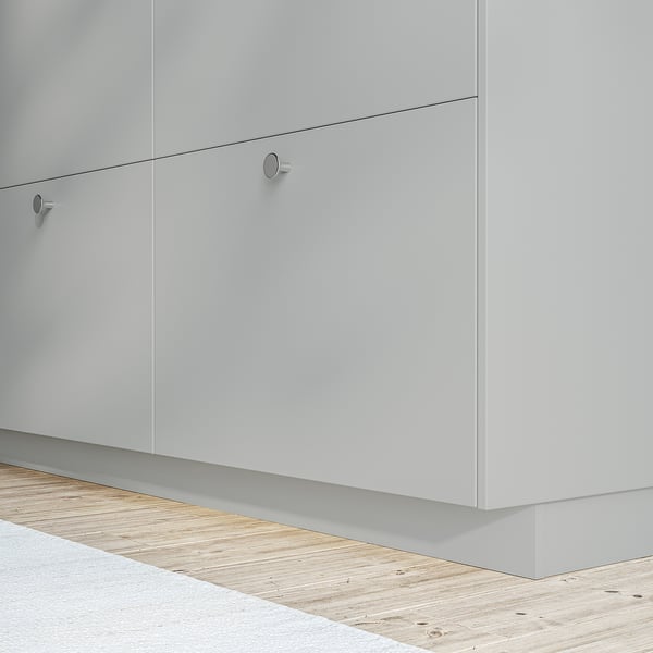 HAVSTORP Sockel, hellgrau, 220x8 cm