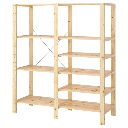 HEJNE 2 Elemente, Kiefer, 154x50x171 cm