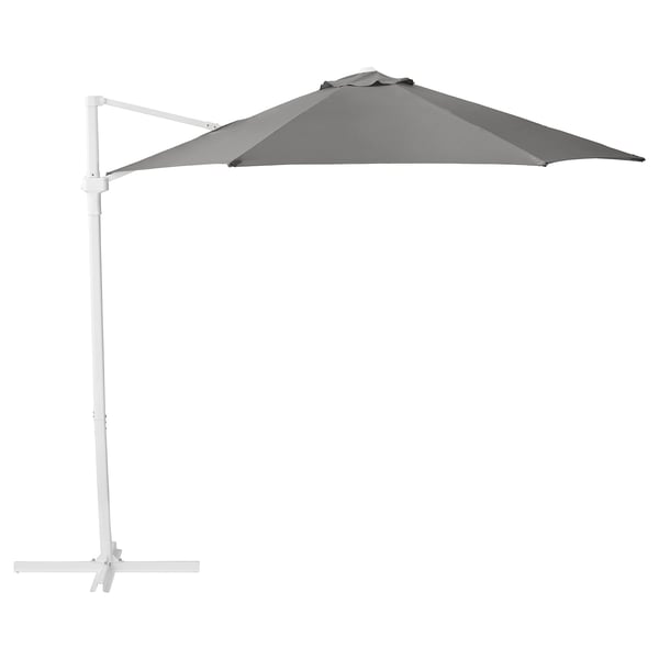 HÖGÖN Hängesonnenschirm, grau, 270 cm