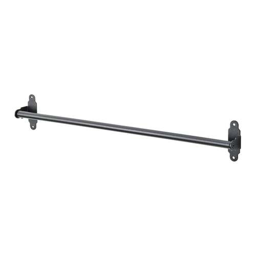 HULTARP Stange, schwarz, 60 cm