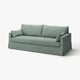HYLTARP 3er-Sofa, Hemmesta graugrün