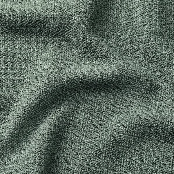 HYLTARP Bezug 2er-Sofa, Hemmesta graugrün