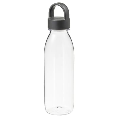 IKEA 365+ Wasserflasche, dunkelgrau, 0.5 l