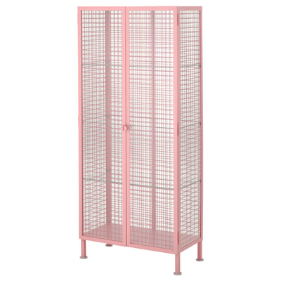 IKEA PS 2026 Vitrine, hellrosa, 73x36x160 cm
