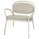 ISMANTORP Sessel, Metall helles Graubeige/Tibbleby hellbeige