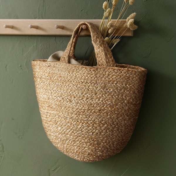 KÄLKEN Hängekorb, Jute
