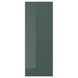 KALLARP Tür, Hochglanz dunkel graugrün, 30x80 cm