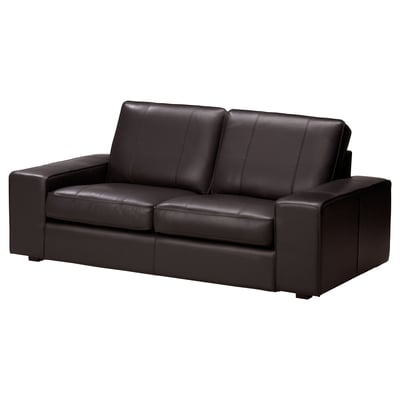 KIVIK 2er-Sofa, Grann/Bomstad dunkelbraun