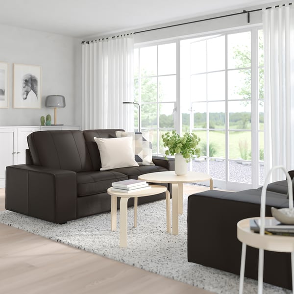 KIVIK 2er-Sofa, Grann/Bomstad dunkelbraun