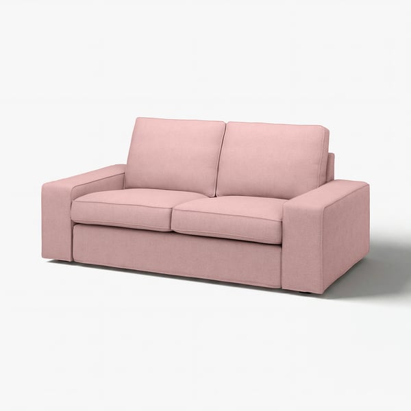 KIVIK 2er-Sofa, Gunnared hell braunrosa