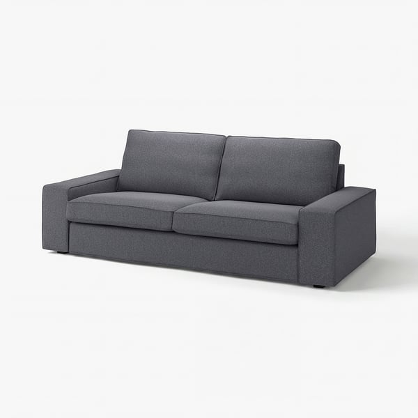KIVIK 3er-Sofa, Gunnared mittelgrau
