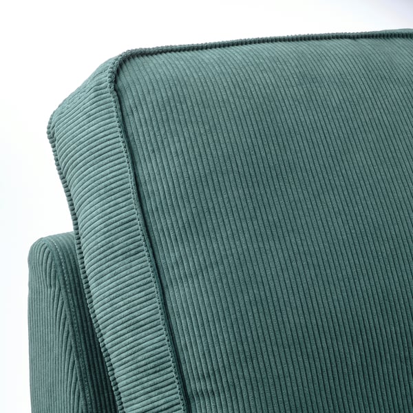 KIVIK 4er-Sofa mit Récamiere, Kelinge grautürkis